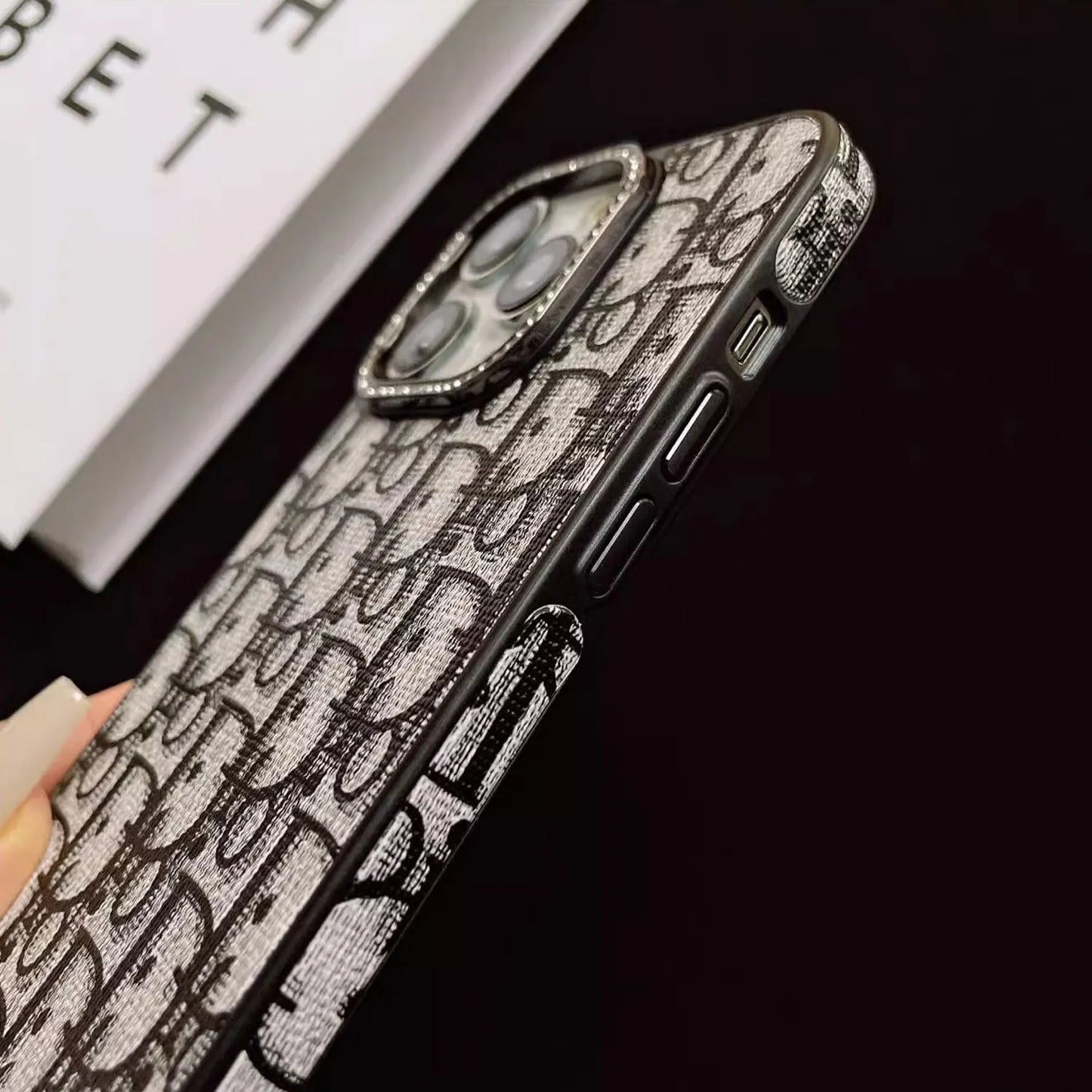 CD iPhone Case With Diamond -ZSK240513