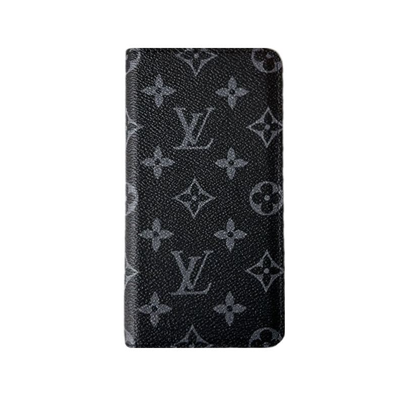 Leather Monogram iPhone Case With Wallet And Card Holder-PTK241608