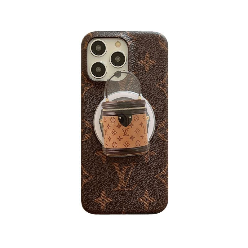 Classic Monogram iPhone Case-Pail Holder（Magsafe）