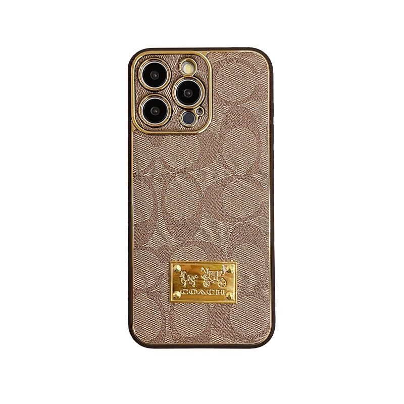 Classic CH iPhone Case Coffee-DBK240821