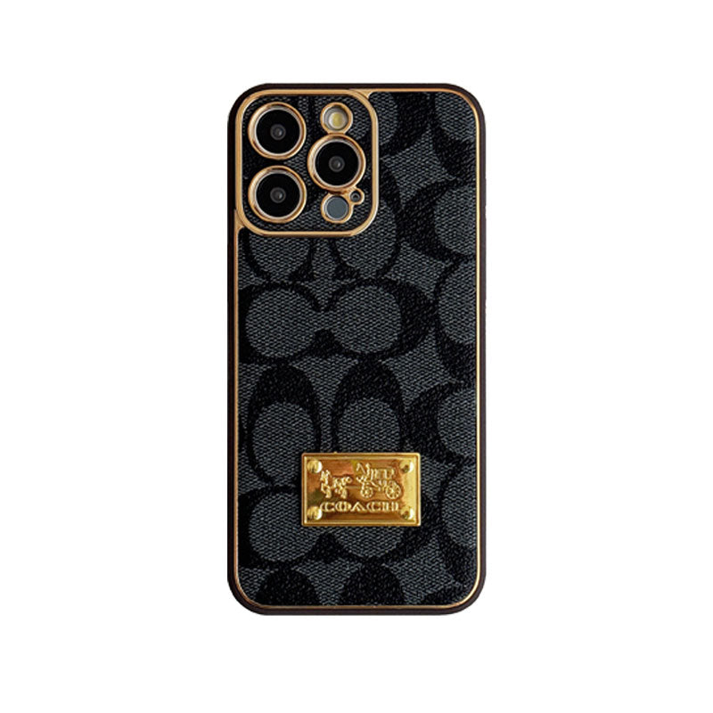 Classic CH iPhone Case Coffee-DBK240821