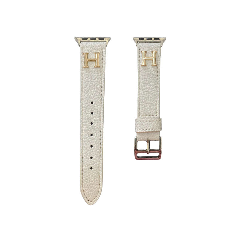 Luxury H Apple Watch Band Orange-ZP240509